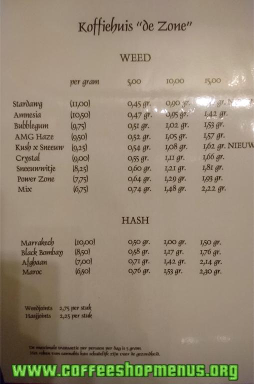 menu picture